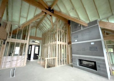 new build home spray foam insulation