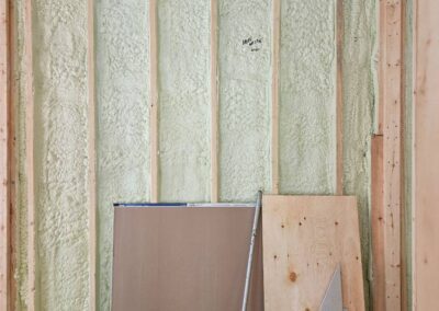 spray foam insulation in wall by Armour Shield Insulation